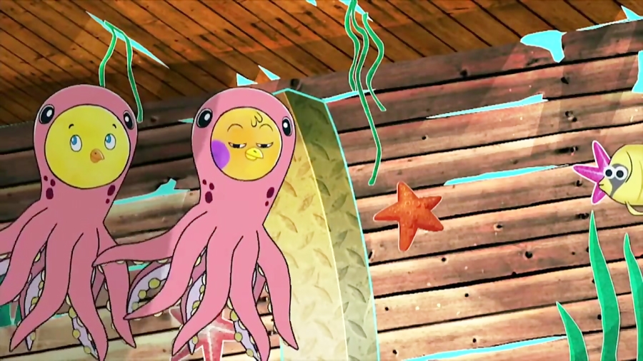 کارتون جیک جیکی ها Chirp - فصل 1 قسمت 21 - جیک جیکی های هشت پا